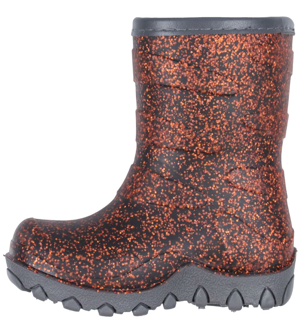Mikk-Line Thermo Boots - Glitter - Ginger Bread