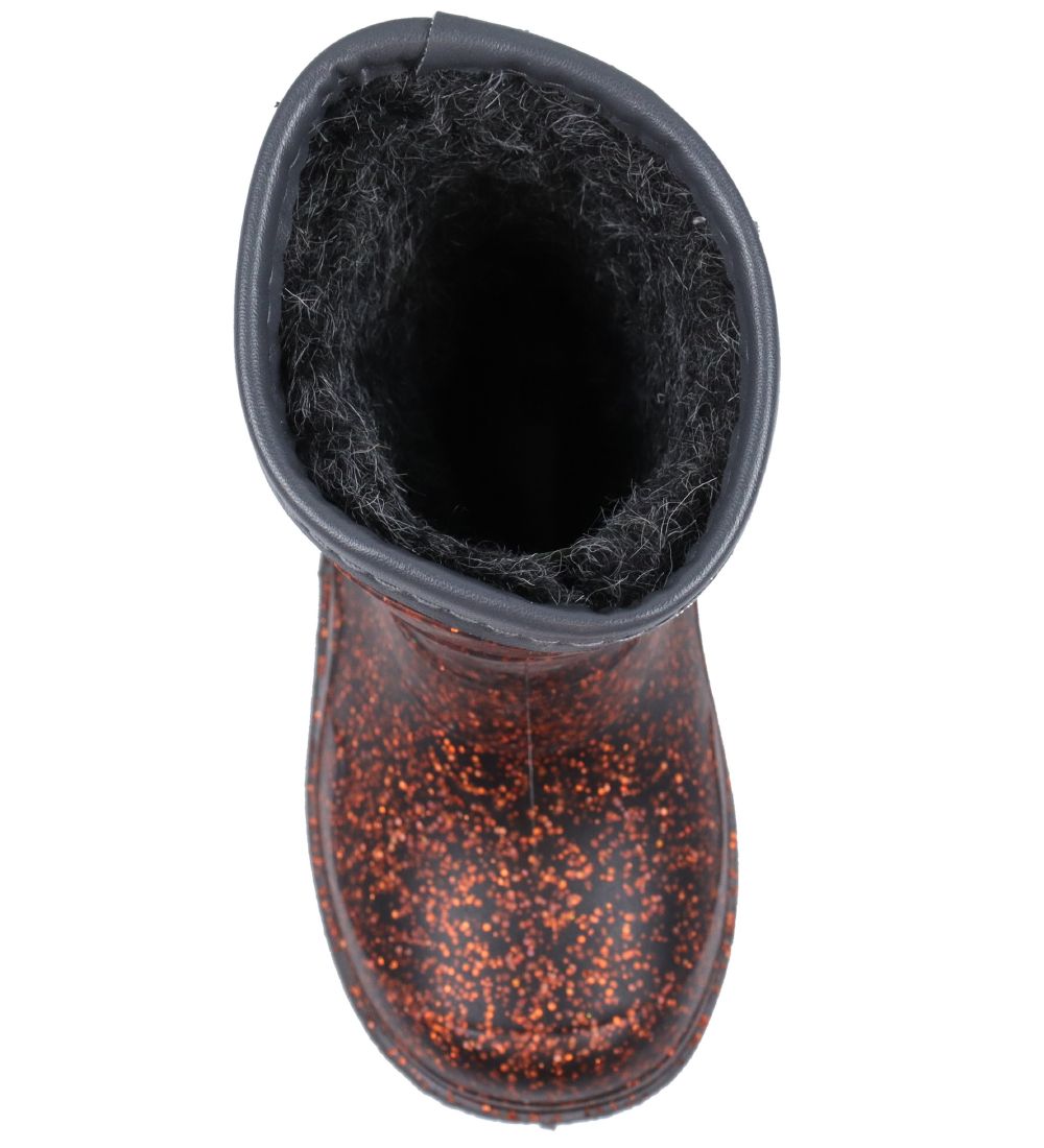 Mikk-Line Thermo Boots - Glitter - Ginger Bread