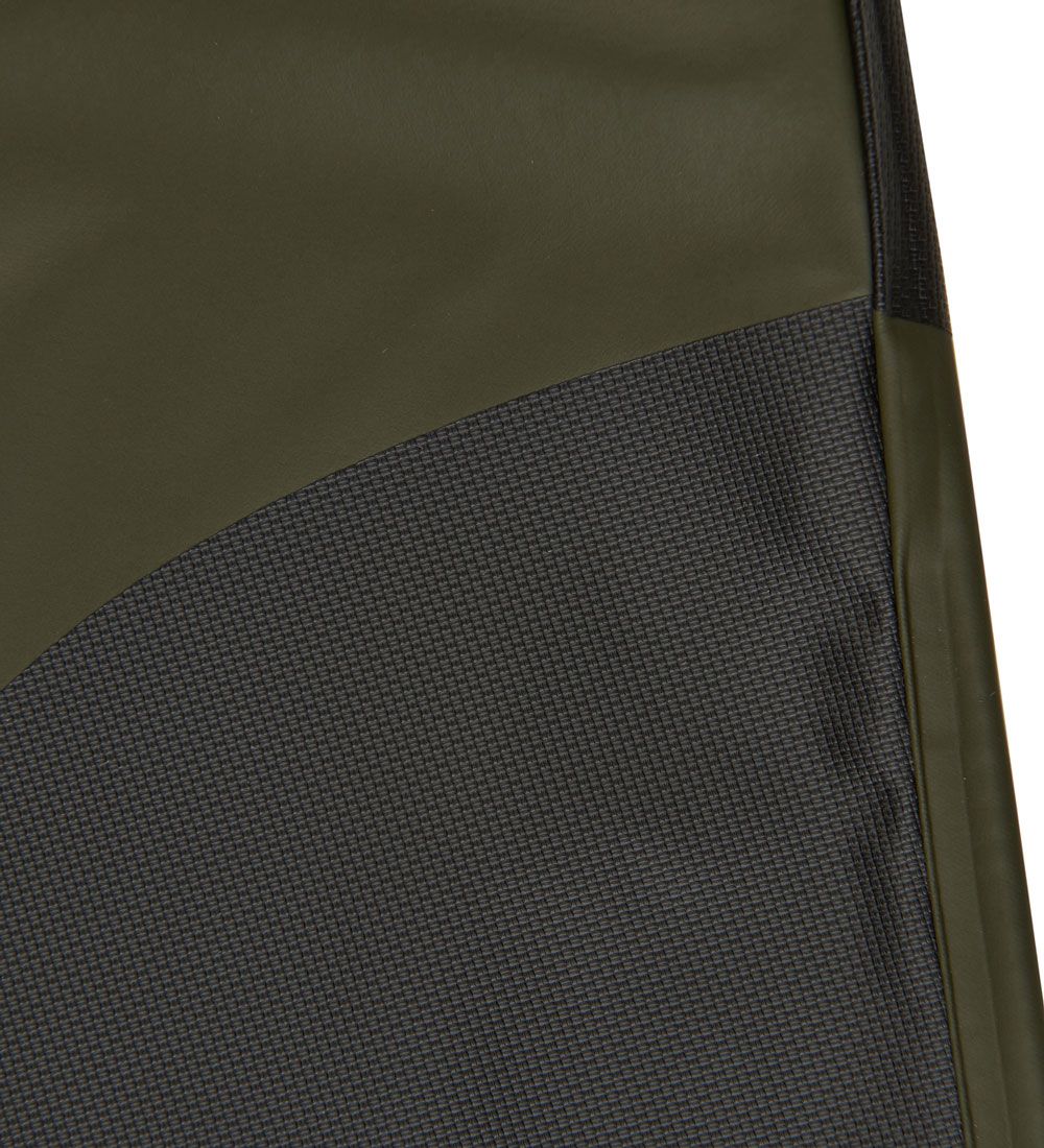 Mikk-Line Rainwear w. Suspenders - PU - Recycled - Forest Night