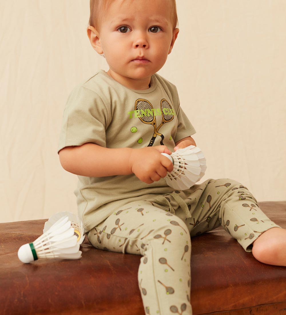 Petit by Sofie Schnoor Trousers - Green w. Racket