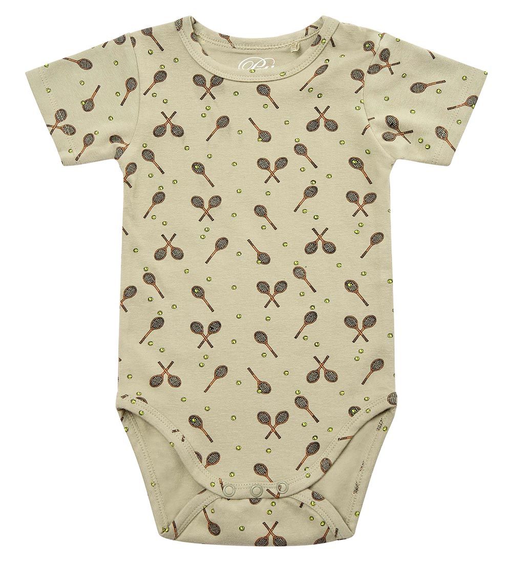 Petit by Sofie Schnoor Bodysuit k/æ - Green w. Racket
