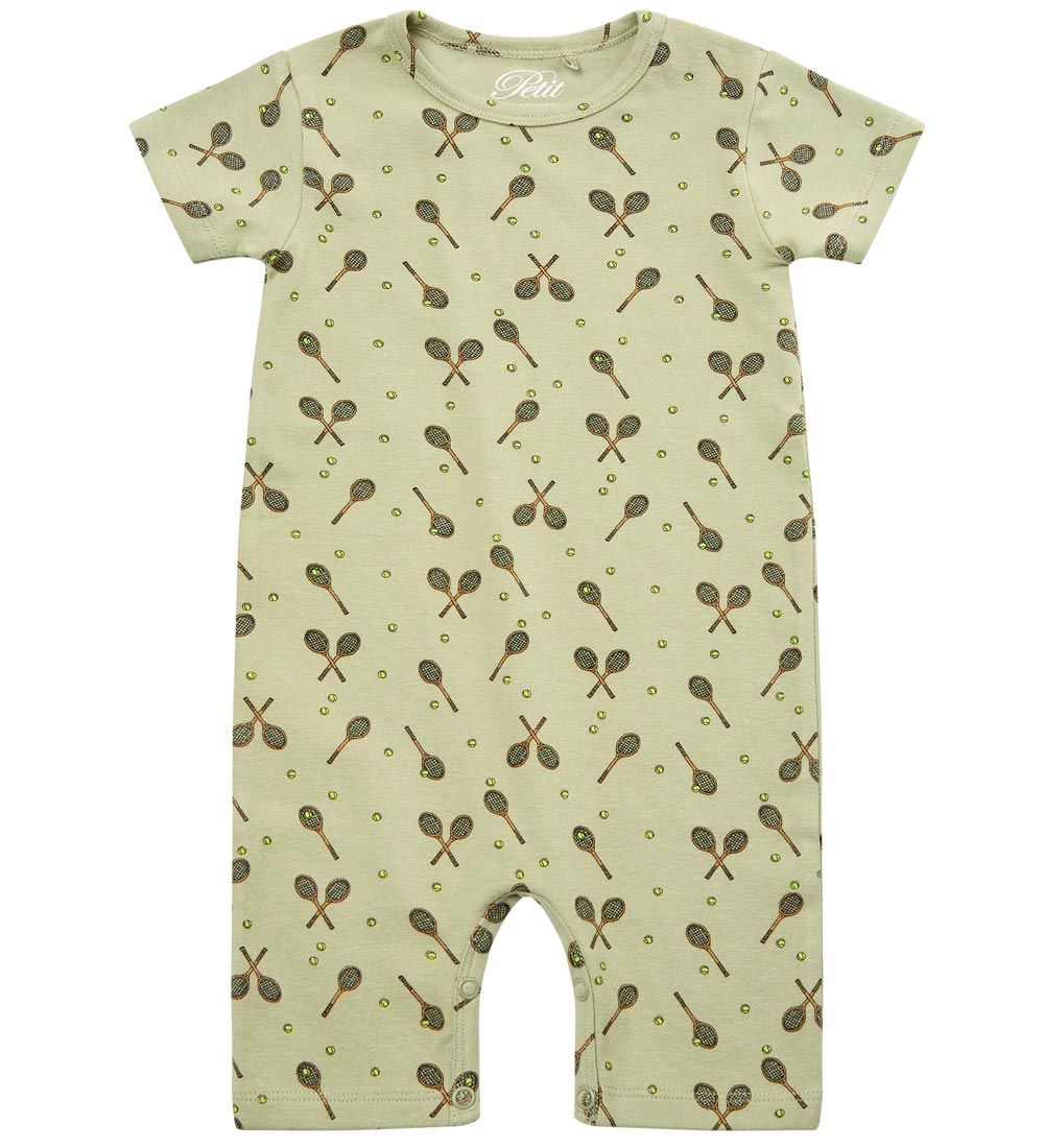 Petit by Sofie Schnoor Summer Romper - Green w. Racket