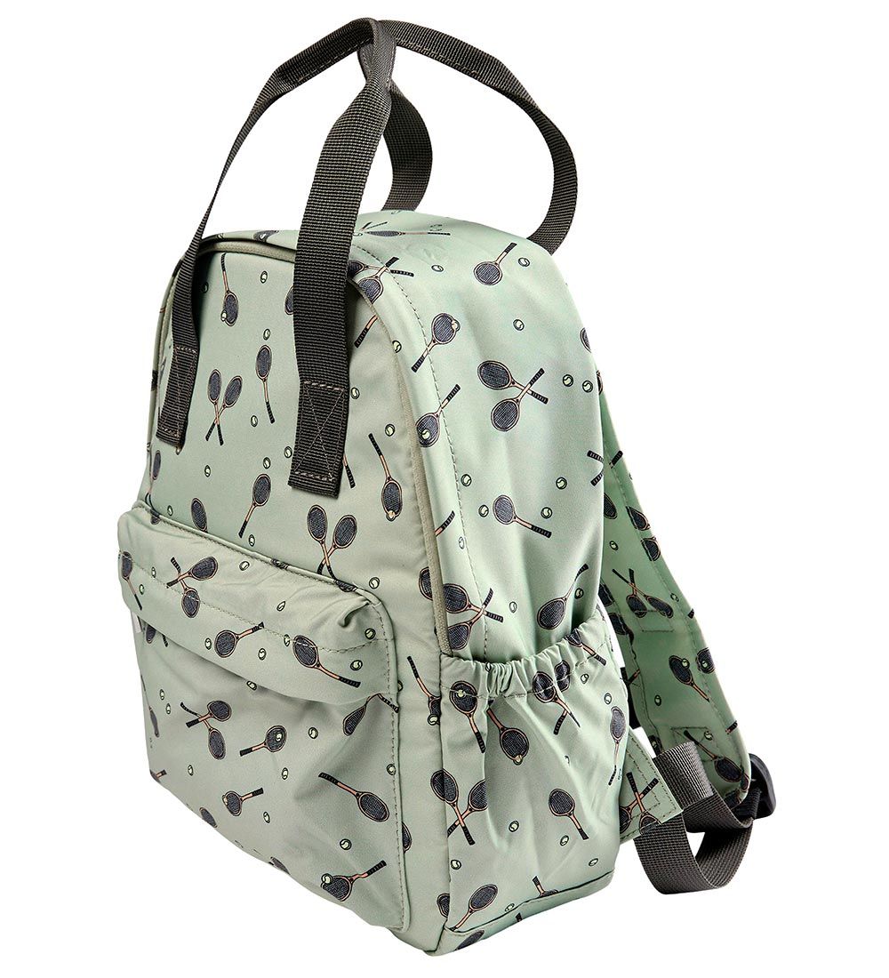 Petit by Sofie Schnoor Backpack - Sage Green w. Racket