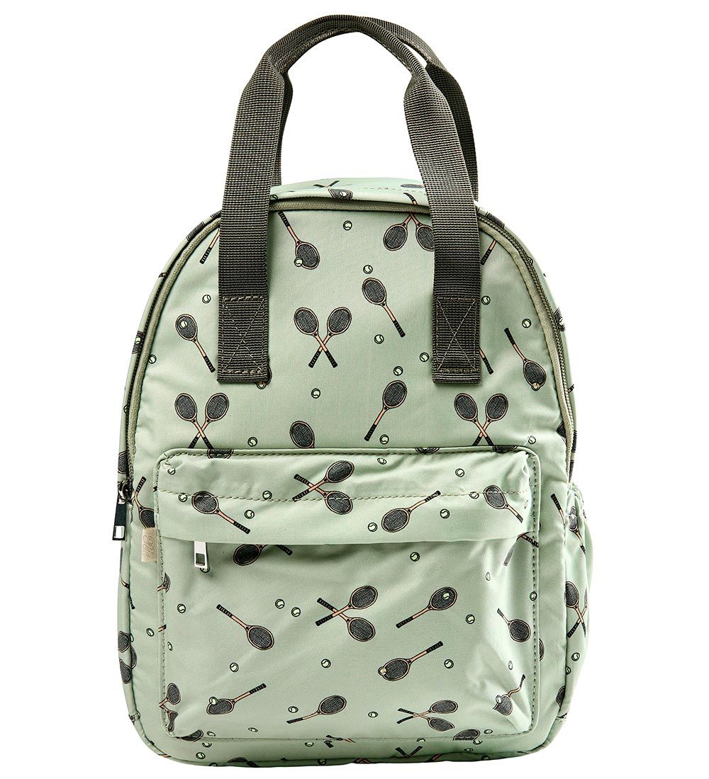 Petit by Sofie Schnoor Backpack - Sage Green w. Racket