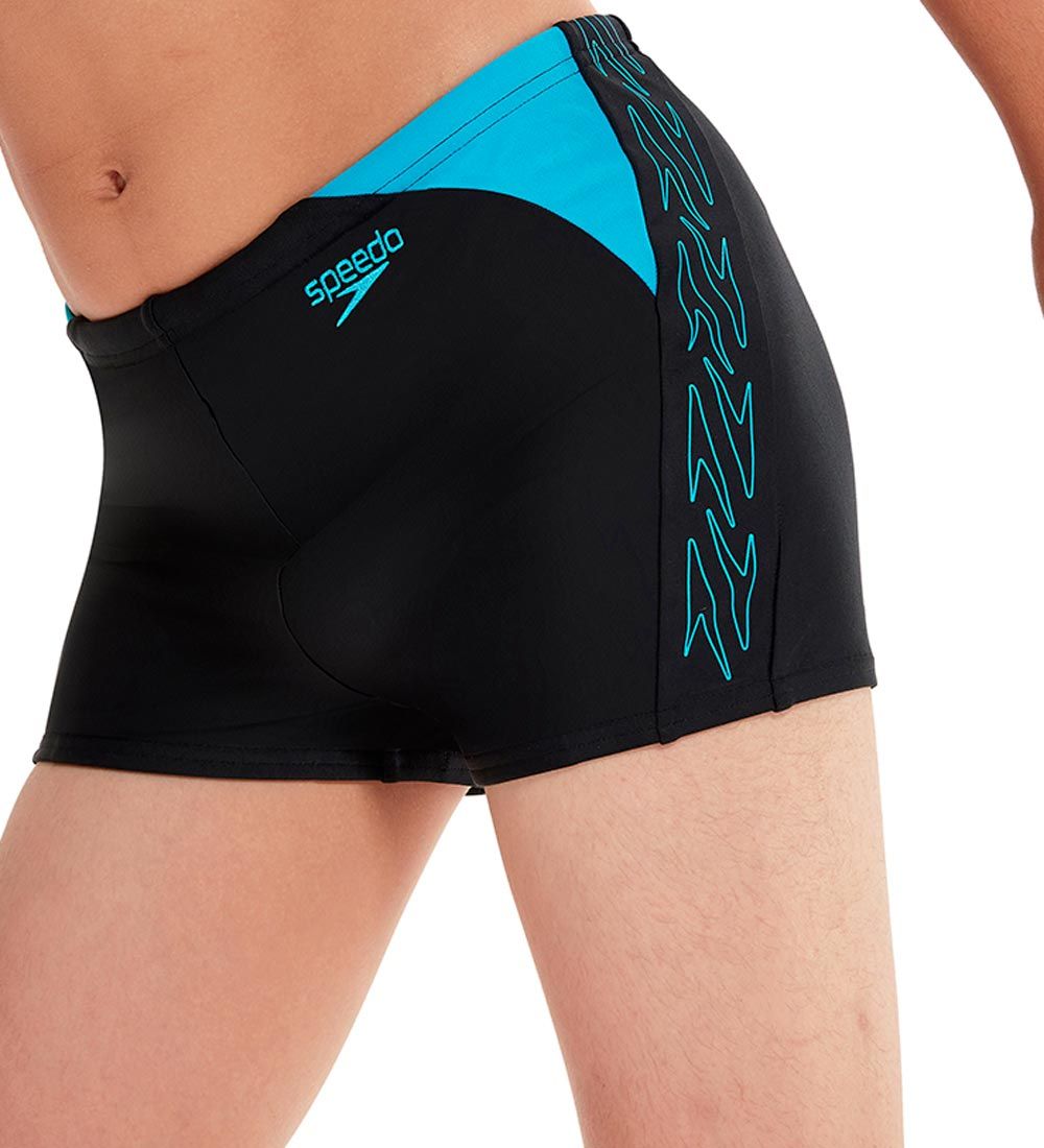 Speedo Swim Trunks - Hyper Boom Splice - Black/Blue