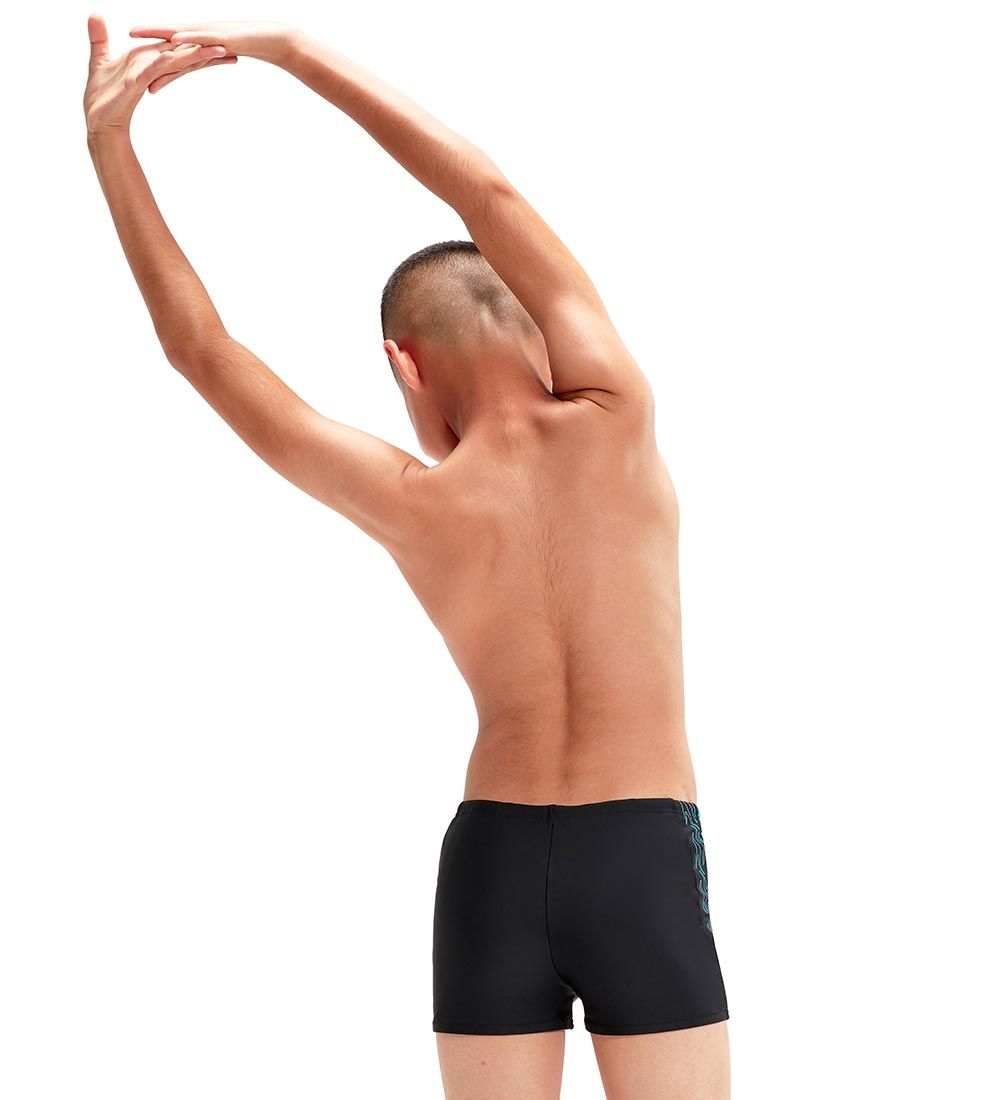 Speedo Swim Trunks - Hyper Boom Splice - Black/Blue