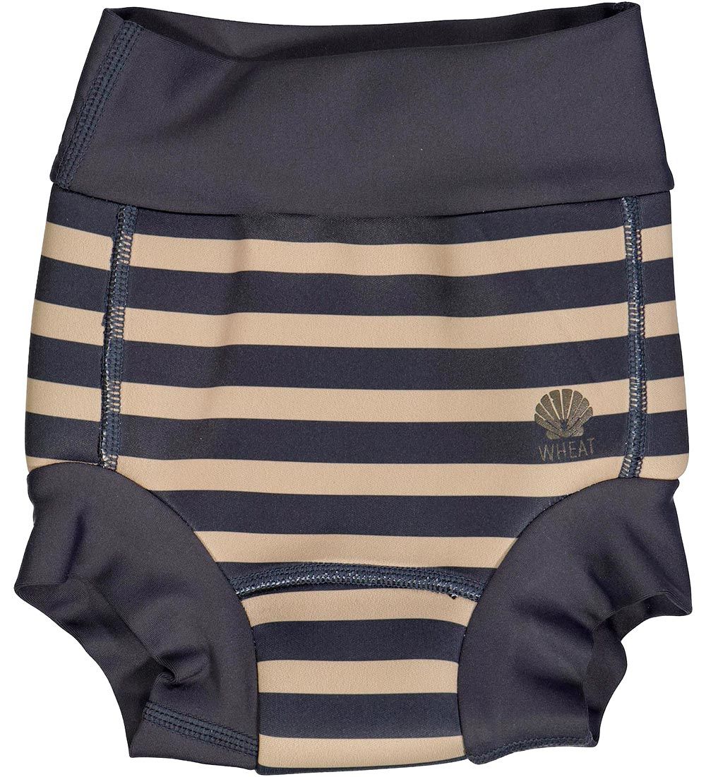 Wheat Swim Diaper - Neoprene - Ink Stripe