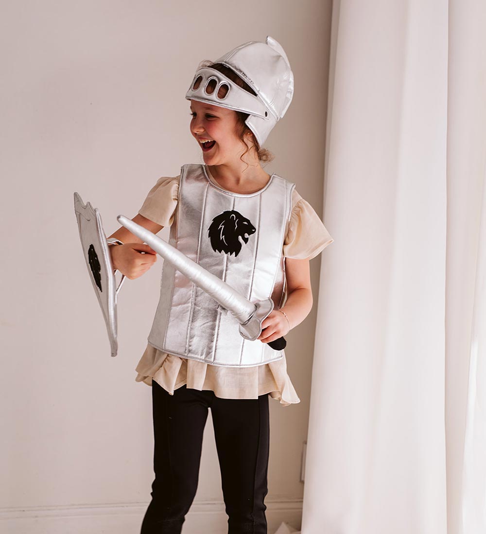 by ASTRUP Ritterhelm - 17 cm - Silber