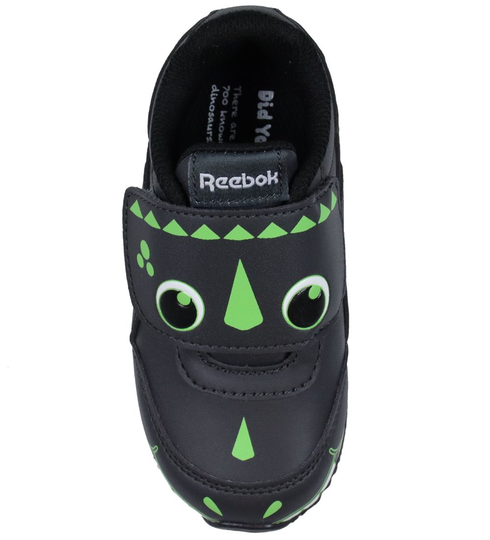 Reebok Shoe - Royal CL JOG 2 KC Infants - Black/Green