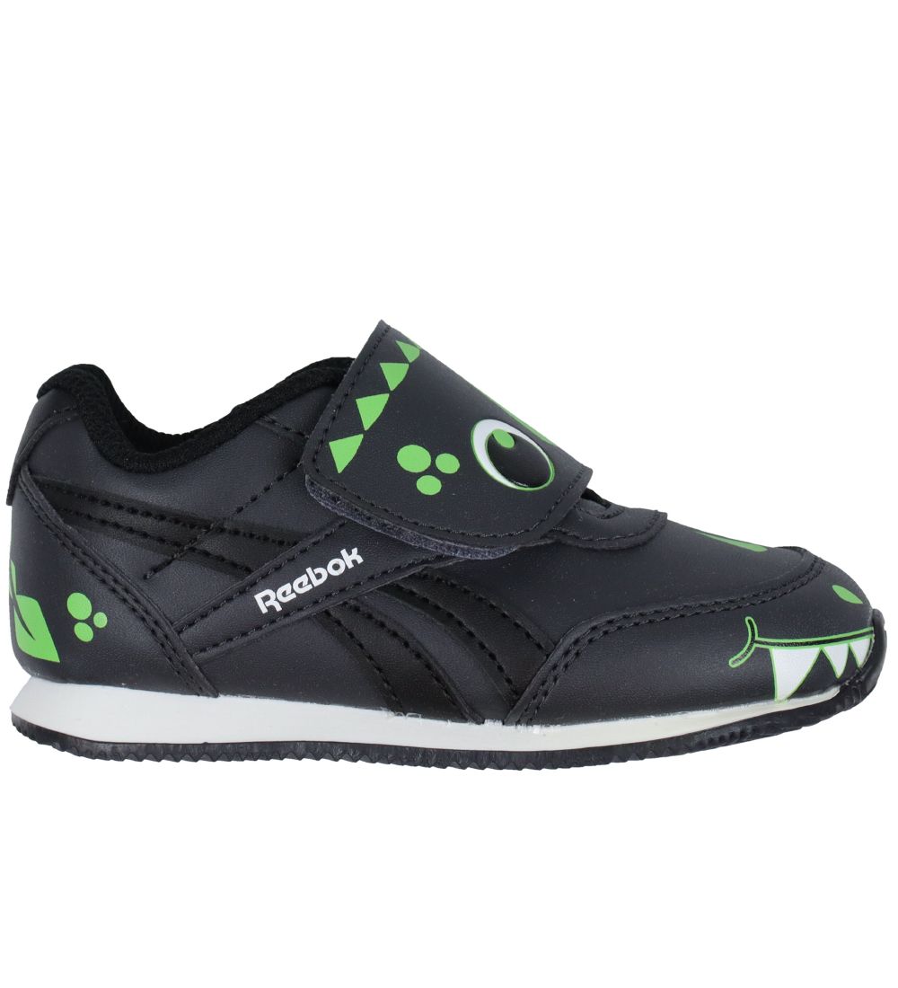 Reebok Shoe - Royal CL JOG 2 KC Infants - Black/Green