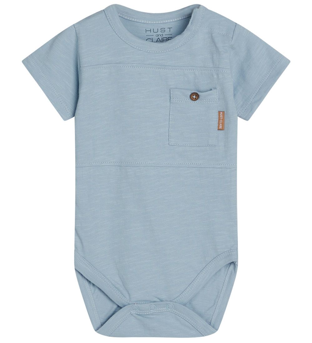 Hust and Claire Bodysuit s/s - Buoy - Light Blue