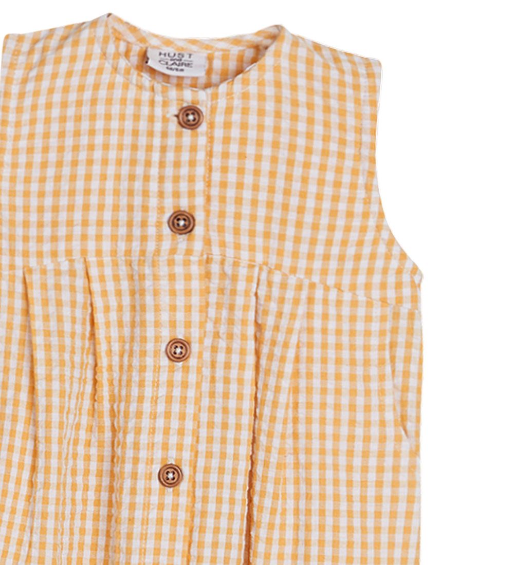 Hust and Claire Summer Romper - Mike - Ochre