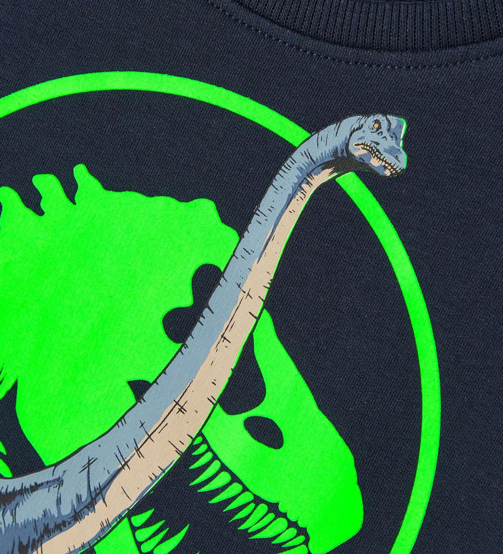Name It Sweatshirt - NmmJistian Jurassic - Dark Sapphire