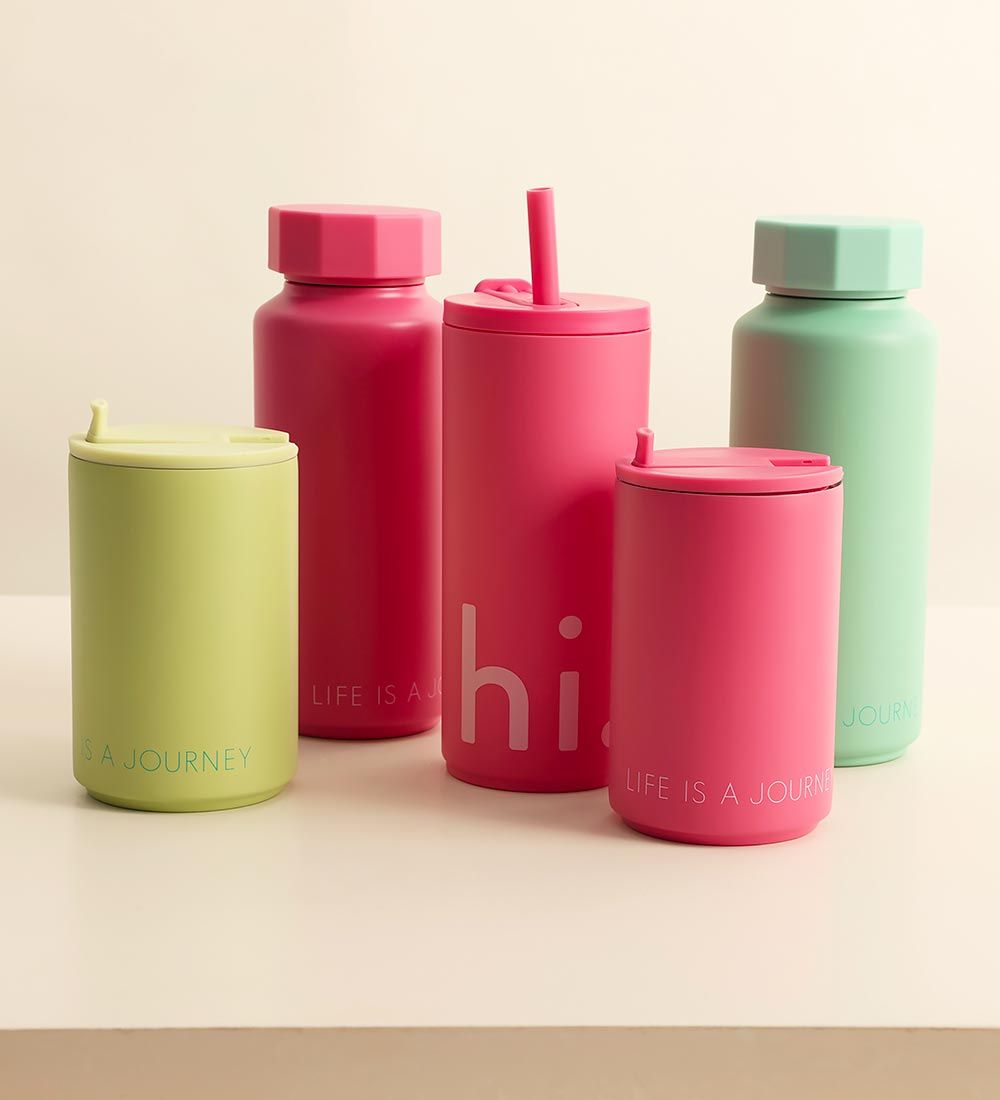 Design Letters Thermo Bottle - 500 mL - Pink