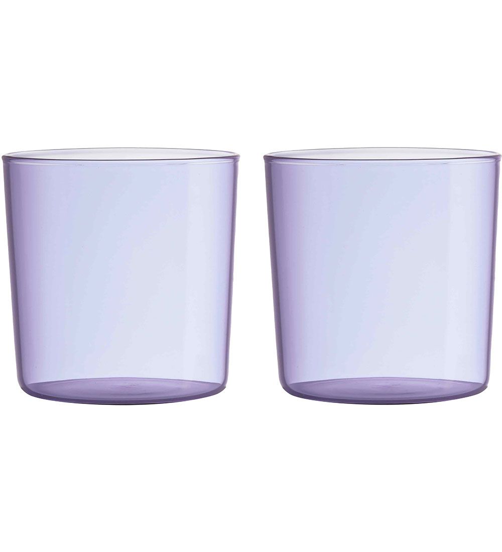 Design Letters Cup - Ecozen - 2-Pack - Purple