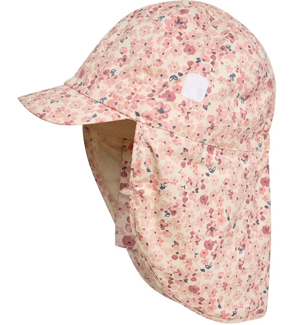En Fant Legionärshatt m. Velcro - Vissnat Rose