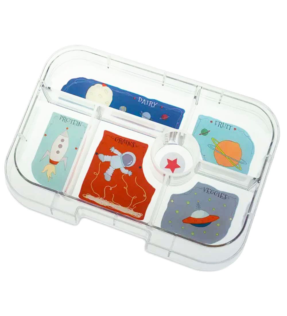 Yumbox Lunchbox w. 6 Rooms - Bento Original - Roar Red Rocket
