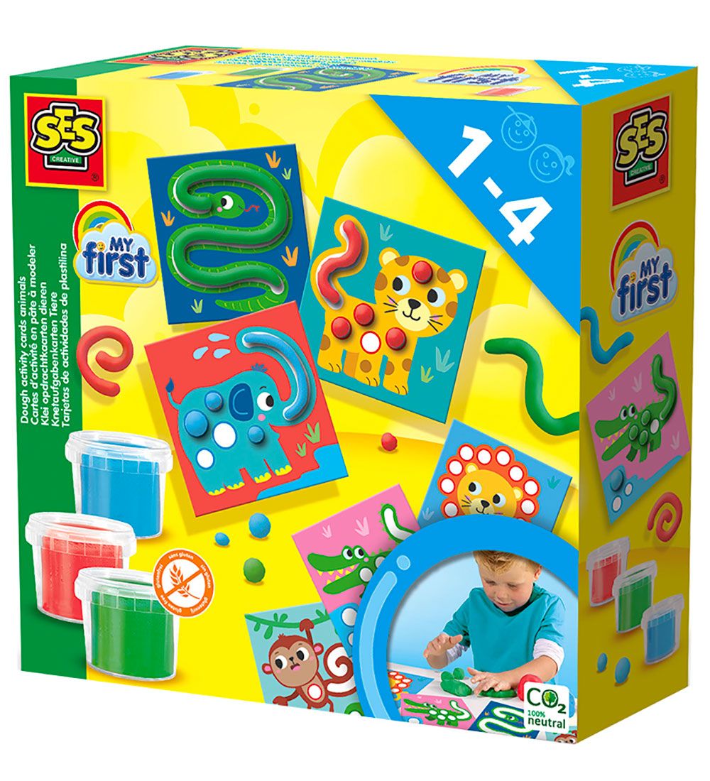 SES Creative Play Dough - My First - Animal decorations