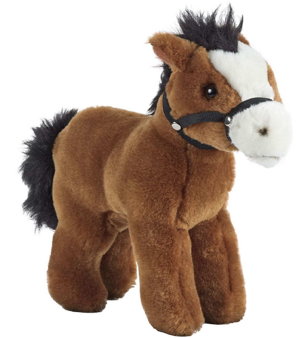 Living Nature Soft Toy - 18x20 cm - Horse - Brown