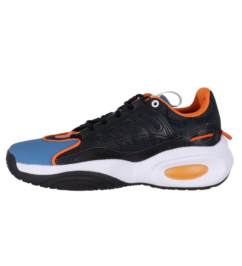 Reebok Shoe - Solution Mid - Black/Blue/Orange