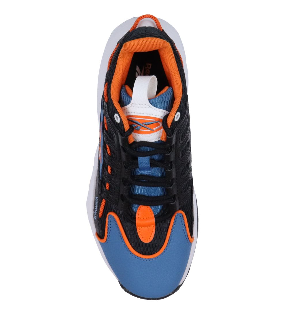 Reebok Shoe - Solution Mid - Black/Blue/Orange