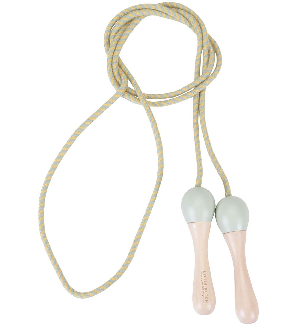 Little Dutch Skipping Rope - Wood - Dusty Green