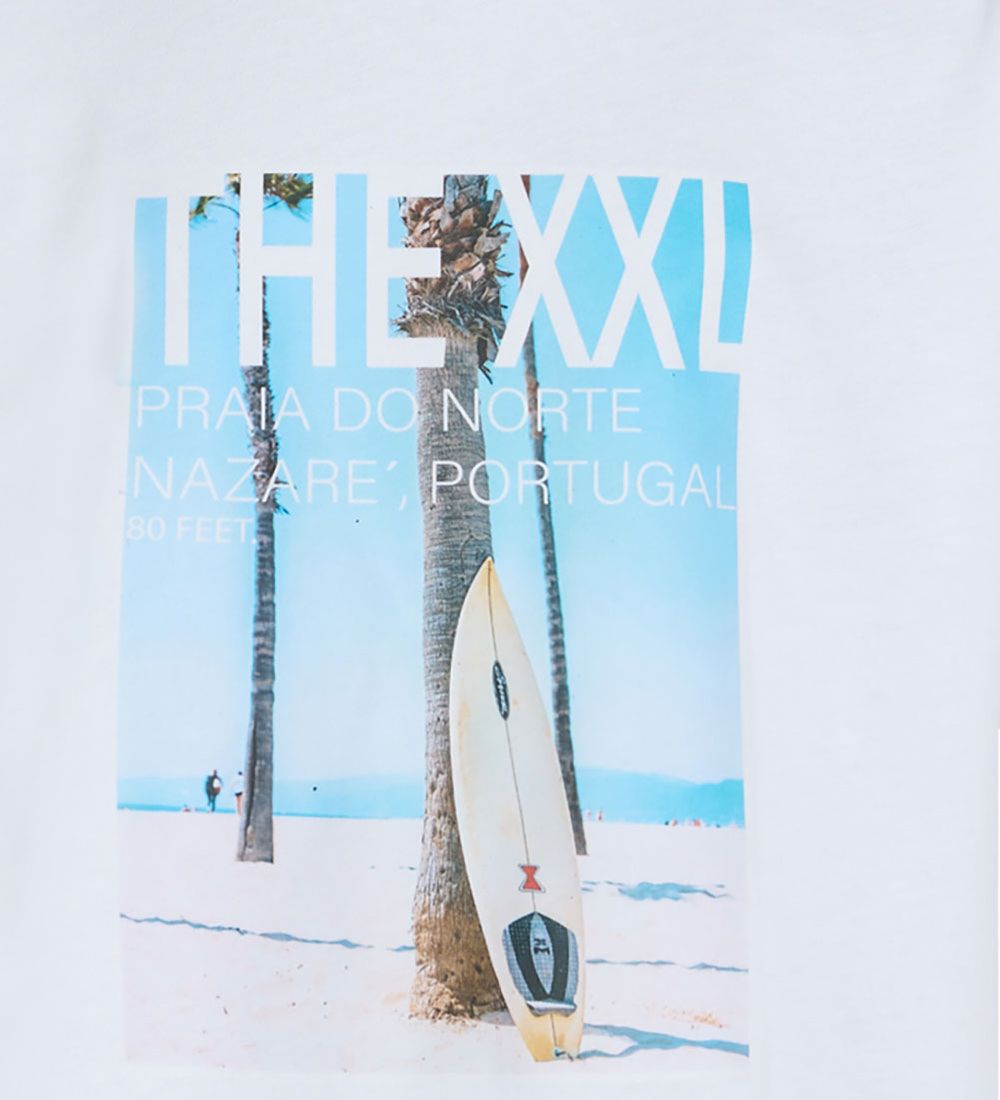 Grunt T-shirt - Beach - White w. Print