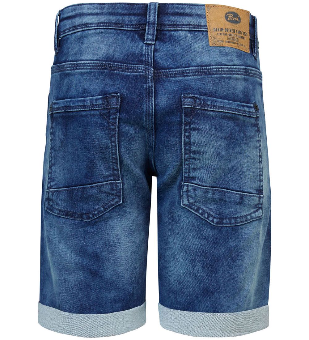 Petrol Industries Shorts - Denim - Dusty Mines