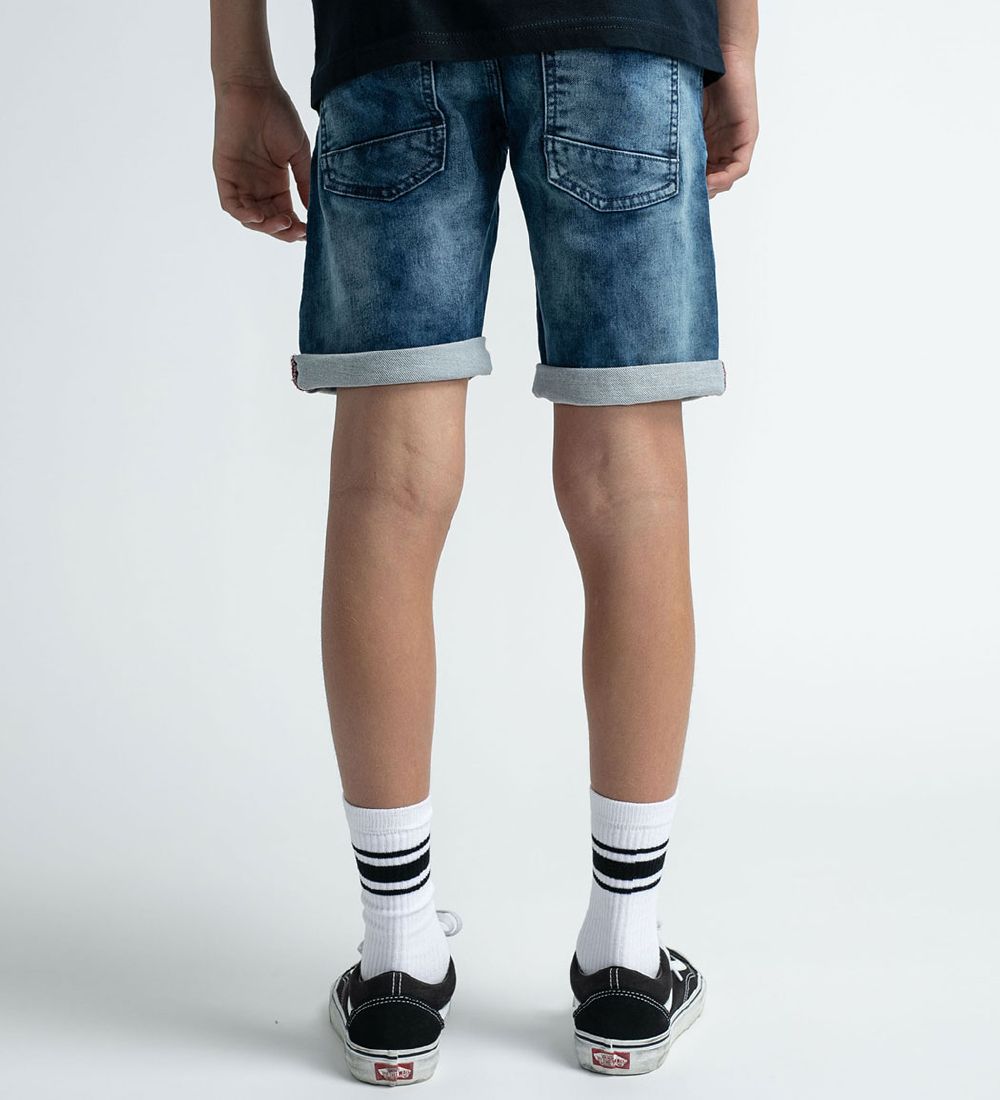 Petrol Industries Shorts - Denim - Dusty Mines