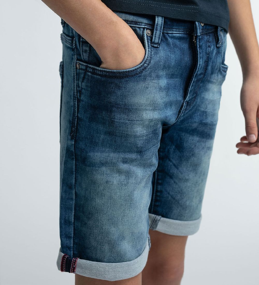 Petrol Industries Shorts - Denim - Dusty Mines