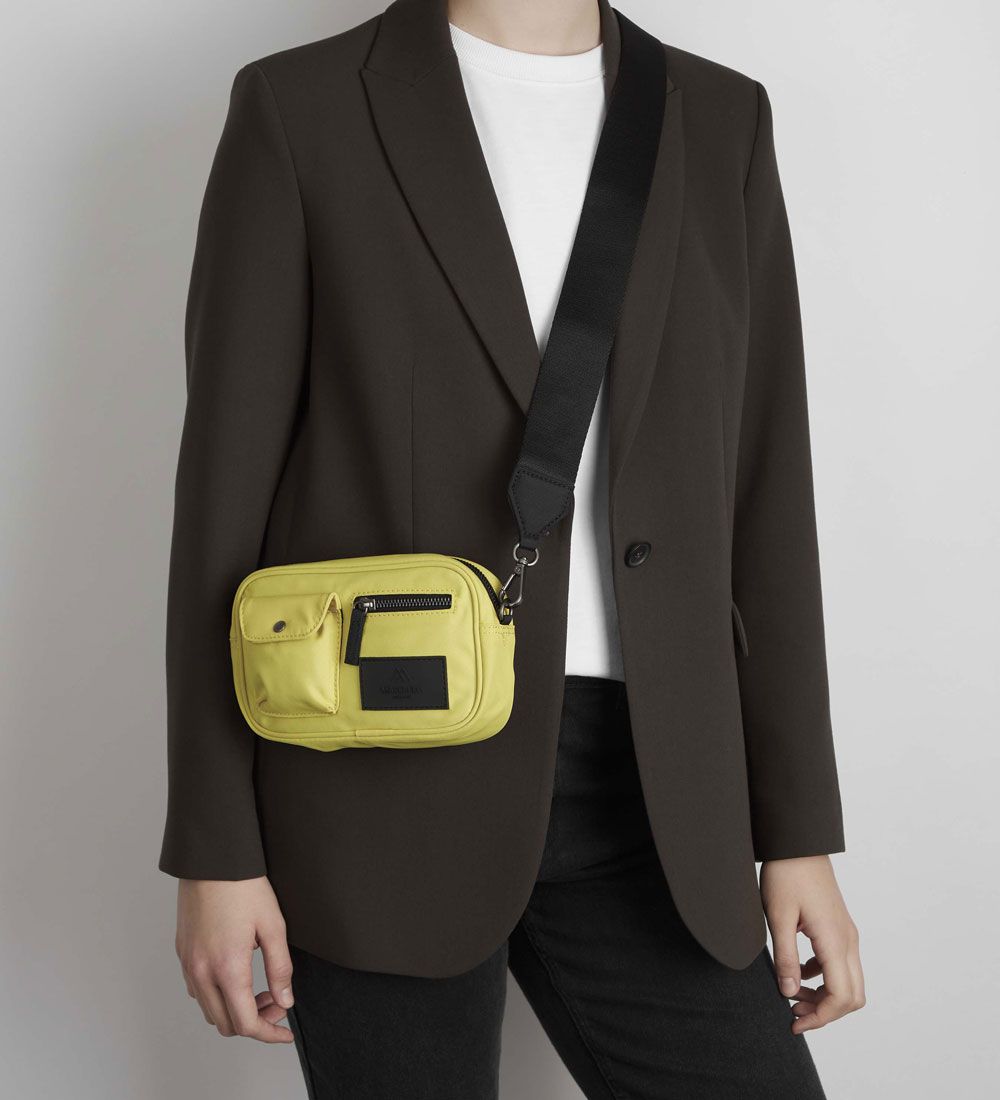 Markberg Shoulder Bag - DariaMBG Small Cross - Electric Yellow