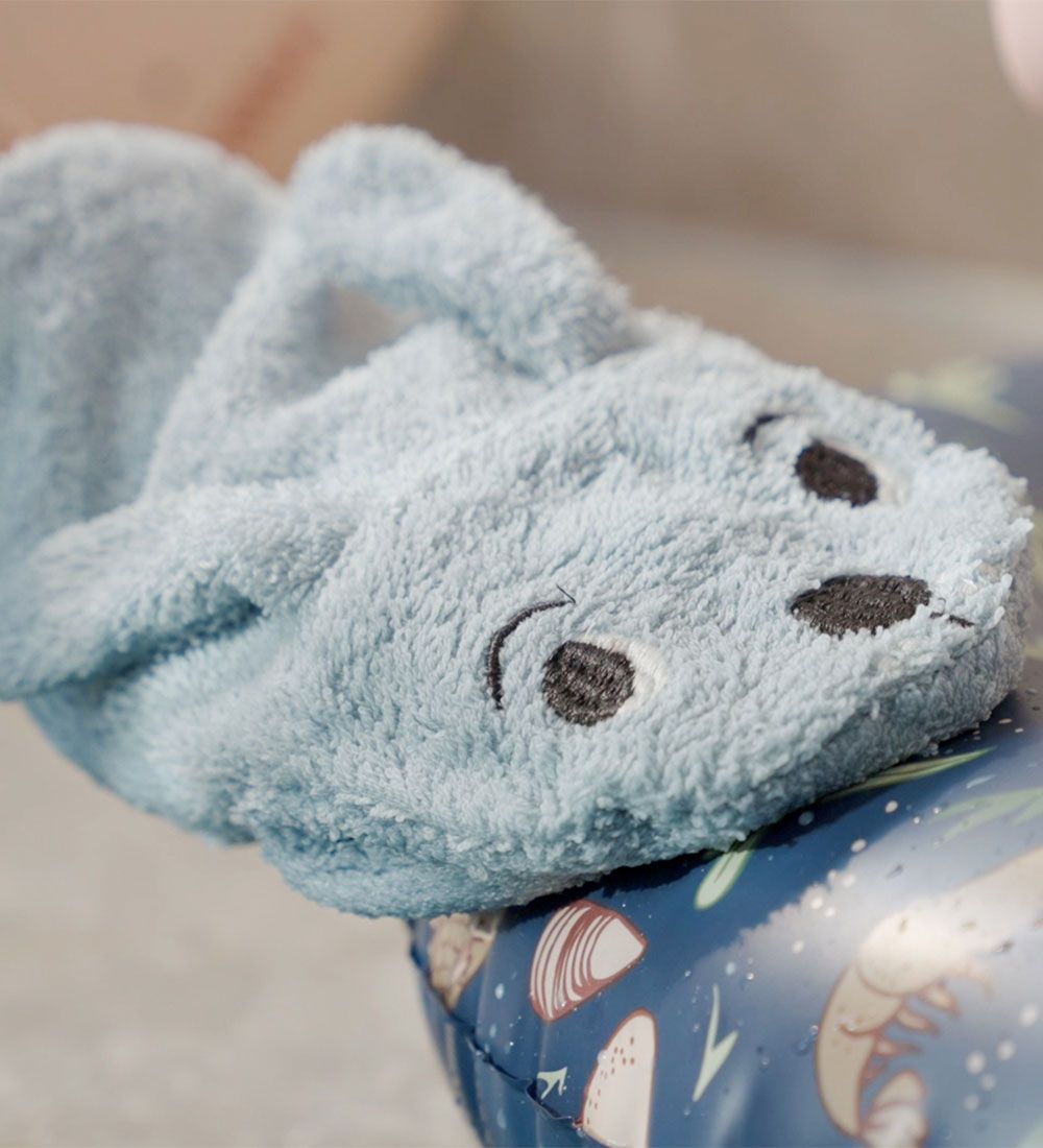 Filibabba Washglove - Hare - Blue