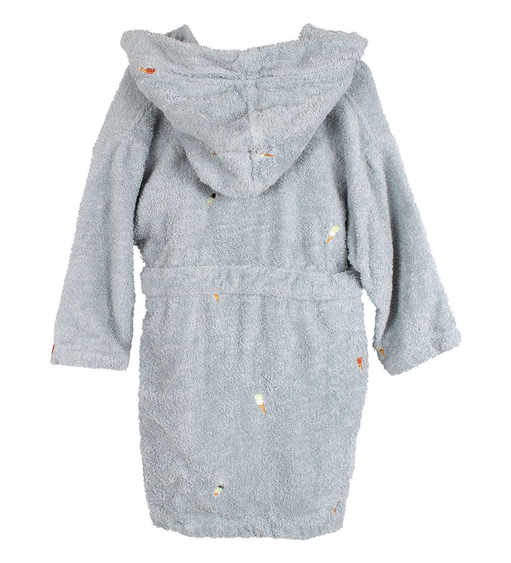 Filibabba Bathrobe - Terrycloth - Pearl Blue