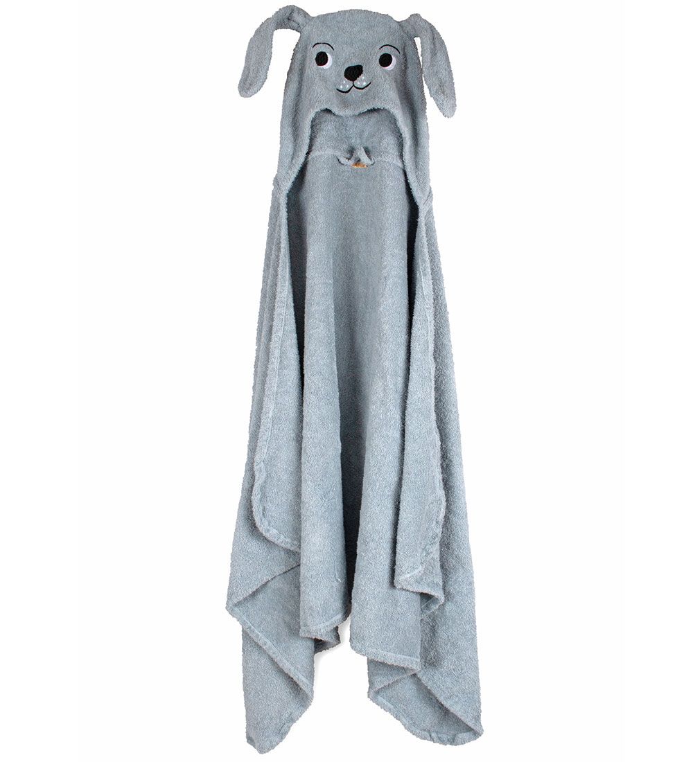 Filibabba Hooded Towel - 70x140 cm - Terrycloth - Blue