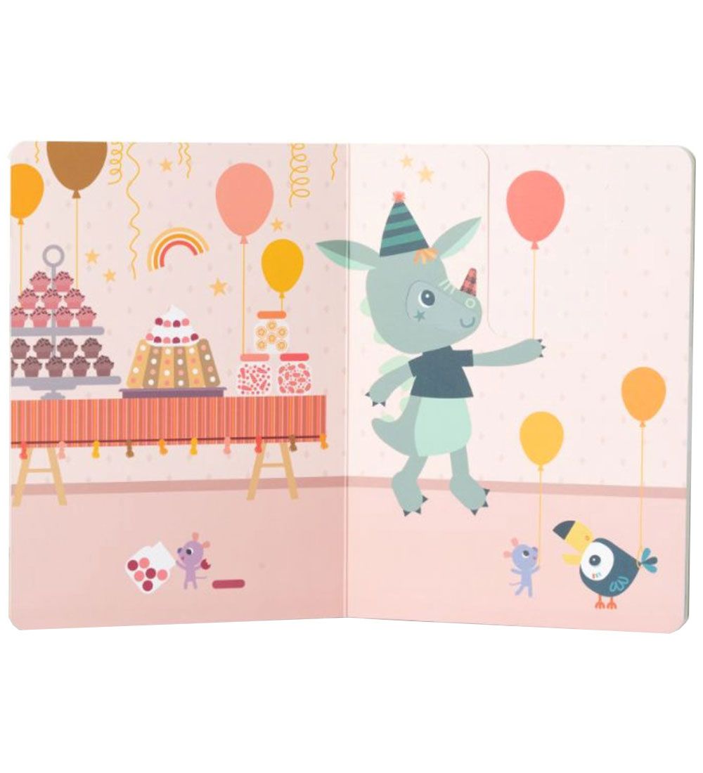 Lilliputiens Activity Book - Pop-Up Book - Birthday Party