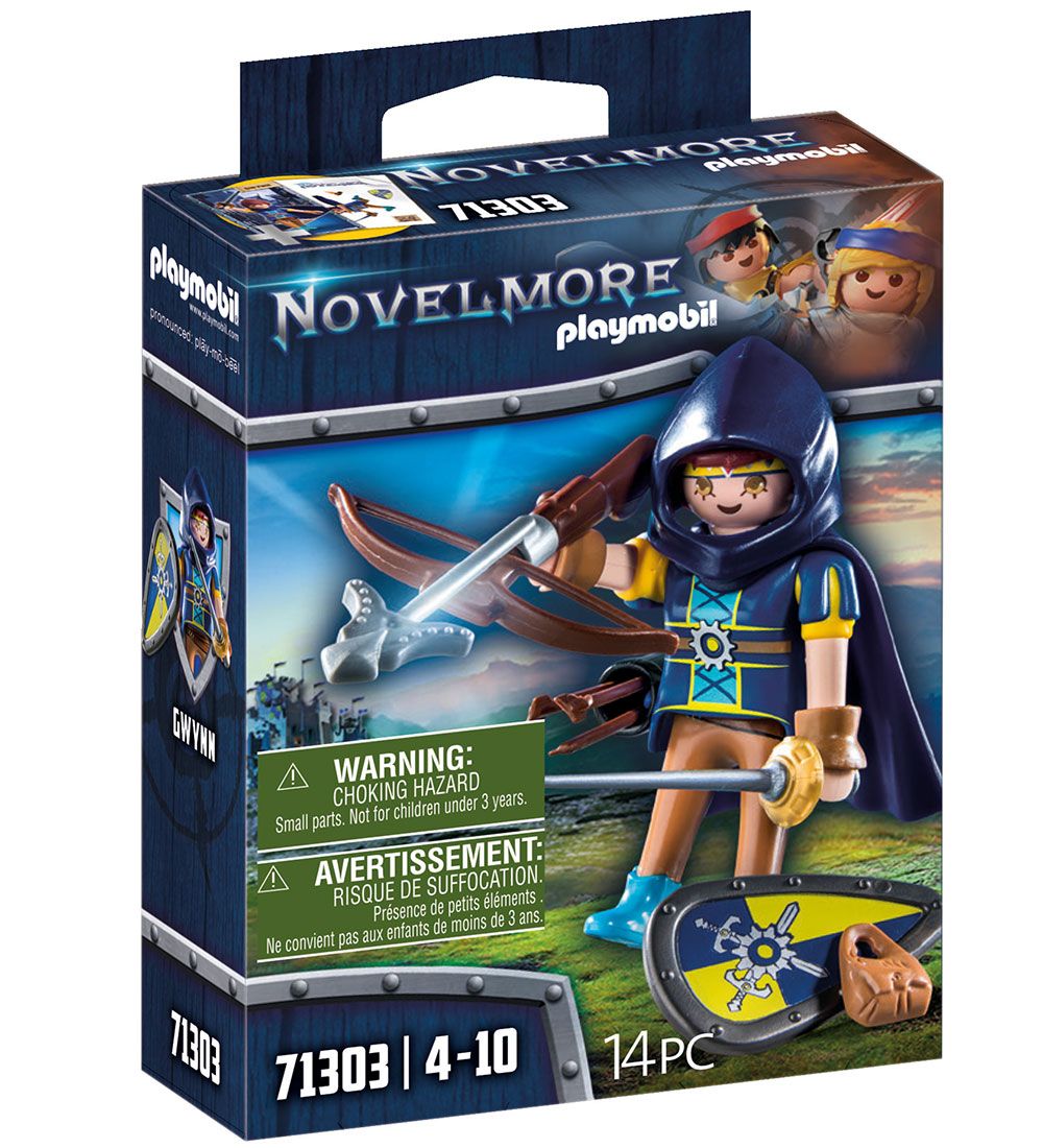 Playmobil Novelmore - Gwynn med stridsutrustning - 71303 - 14 De