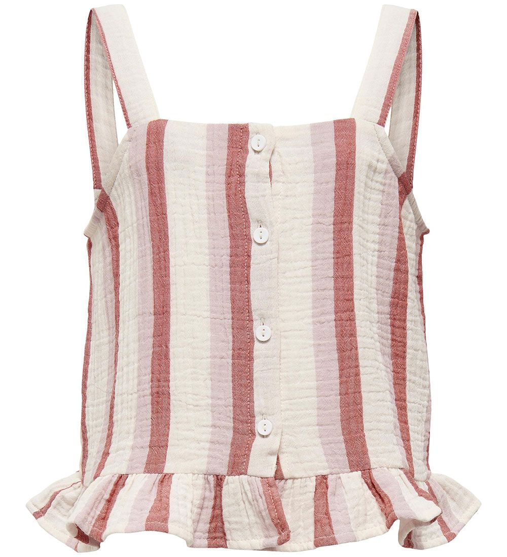 Kids Only Top - KogThyra - Cloud Dancer/Pink