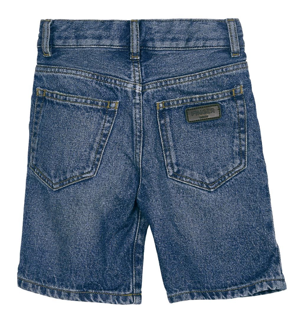 Finger In The Nose Denim stuttbuxur - Edward - Medium+ Blue