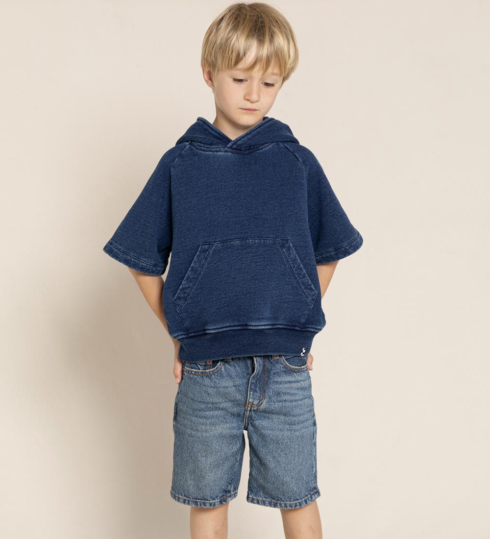 Finger In The Nose Denim stuttbuxur - Edward - Medium+ Blue