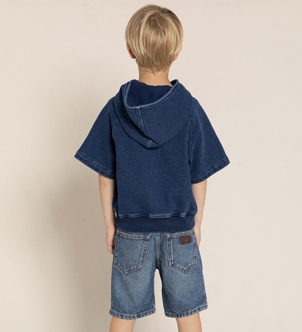 Finger In The Nose Denim stuttbuxur - Edward - Medium+ Blue
