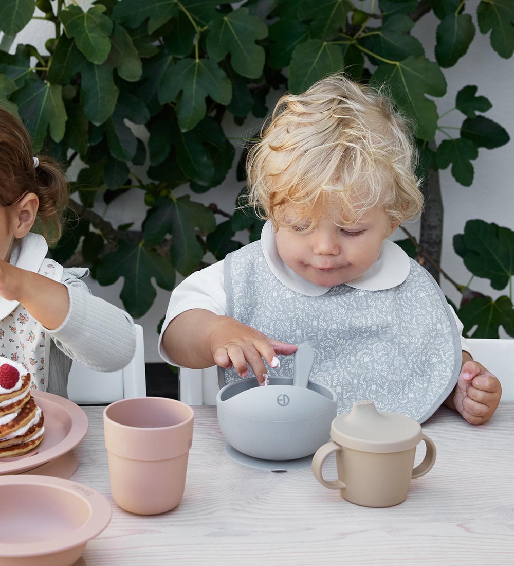Elodie Details Dinner Set - Silicone - 2 Parts - Sunrise Blue