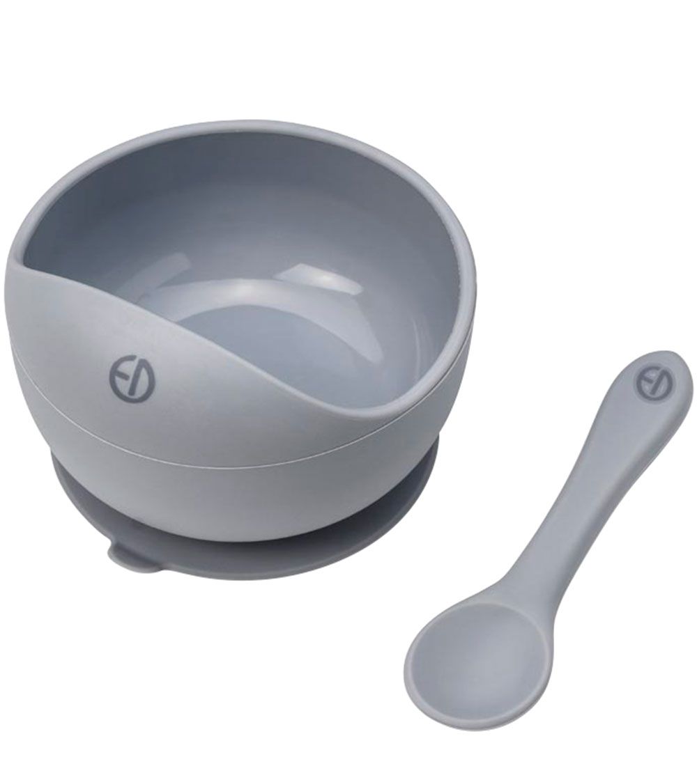 Elodie Details Dinner Set - Silicone - 2 Parts - Sunrise Blue