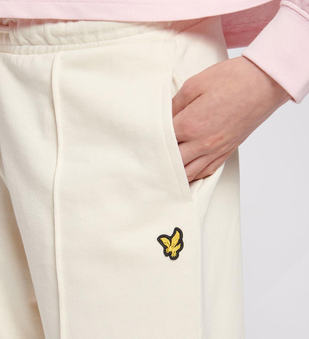 Lyle & Scott Sweatpants - Pin Tuck - Turtle Dove