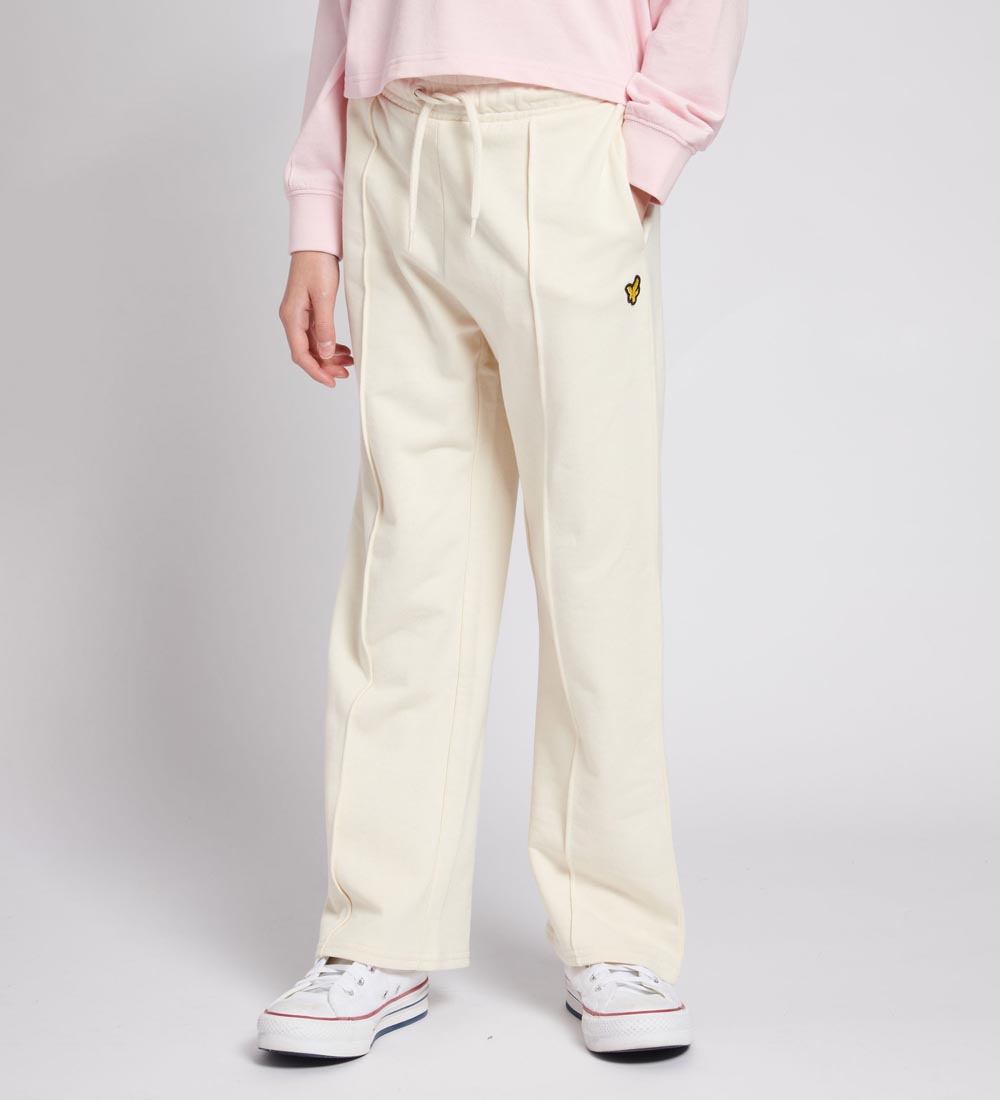 Lyle & Scott Sweatpants - Pin Tuck - Turtle Dove