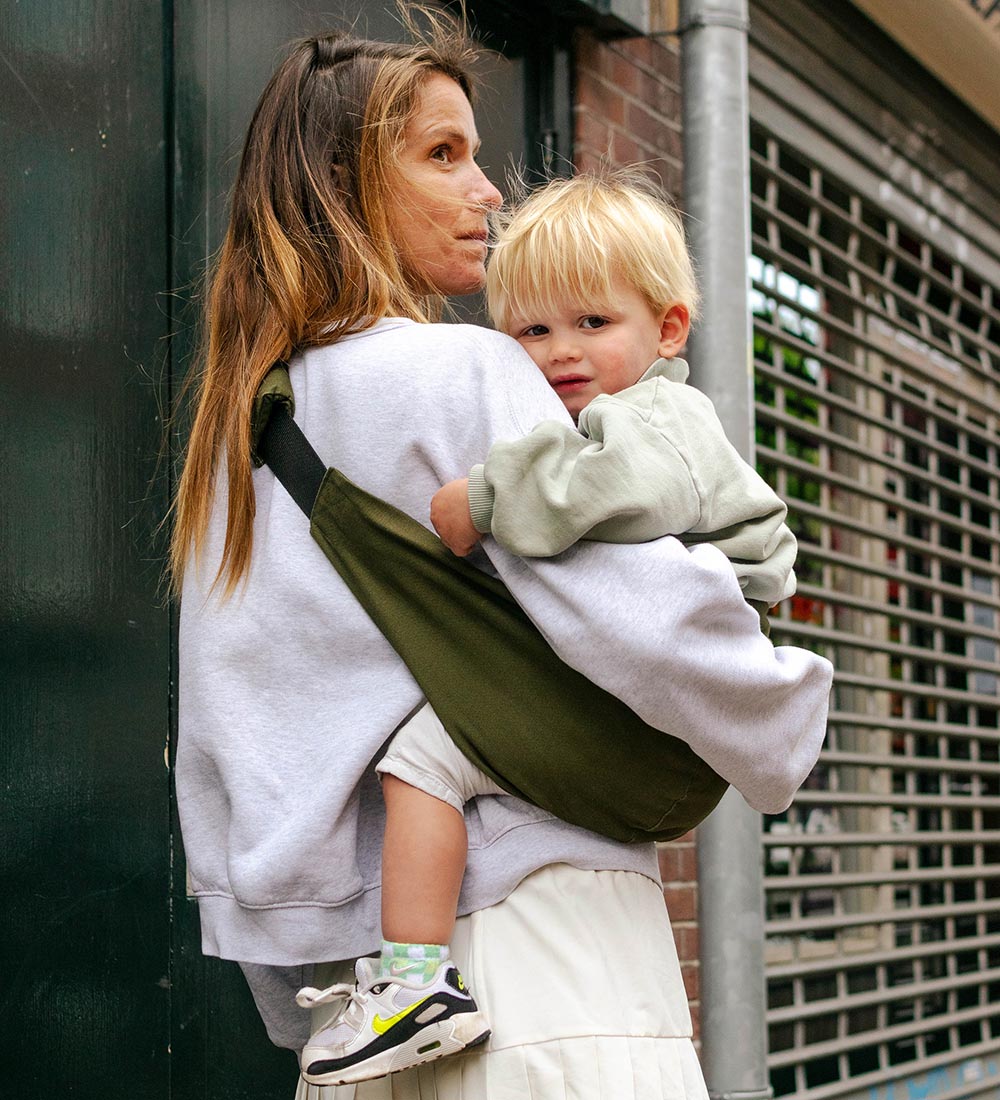 Wildride Baby Carrier - The Toddler Swing - Army Green