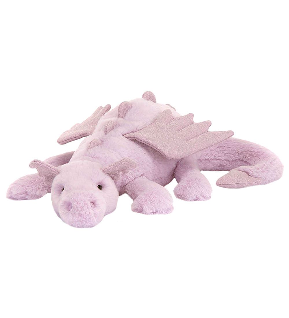 Jellycat Soft Toy - Huge - 66 cm. - Lavender Dragon