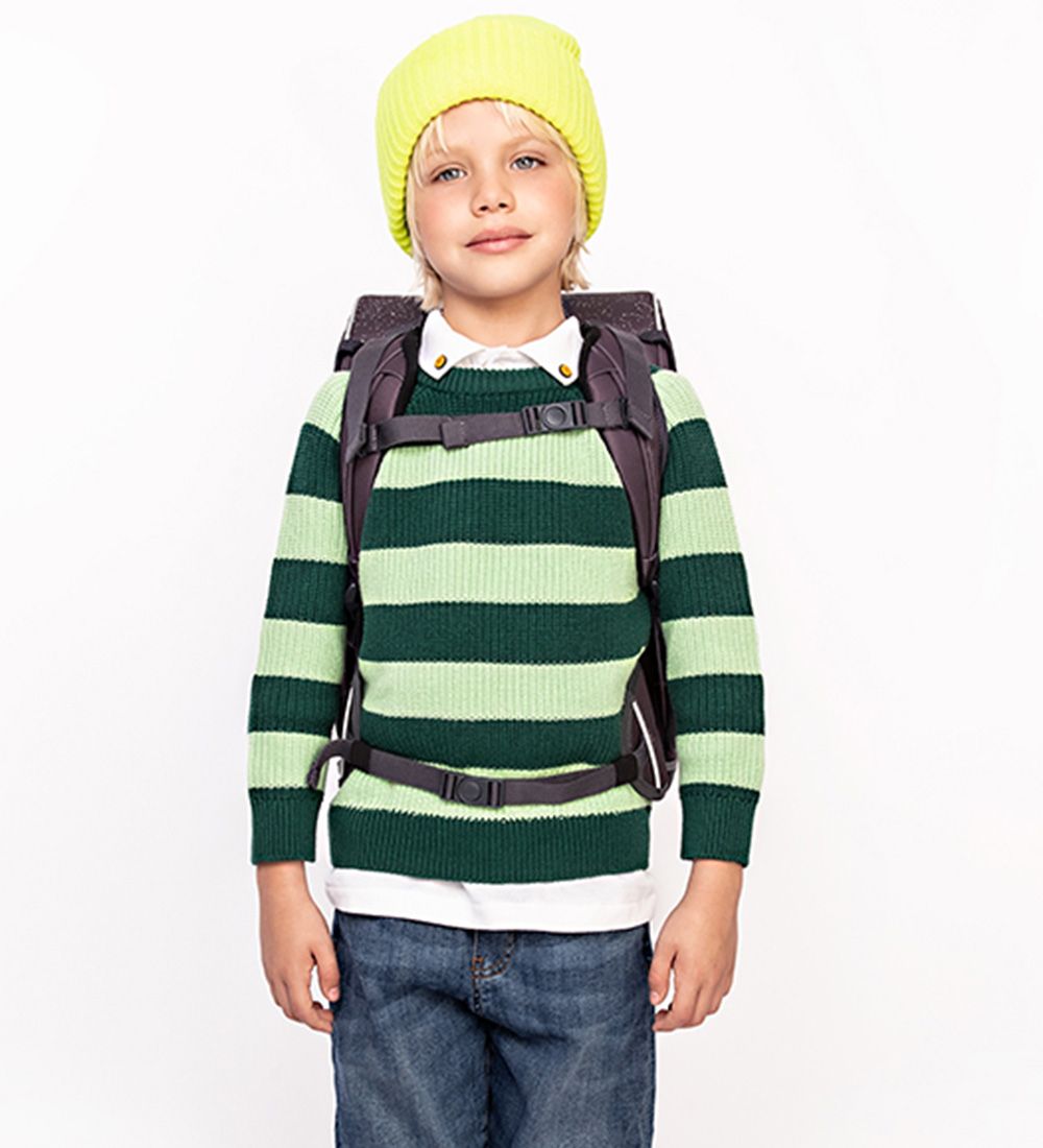 Jeune Premier School Backpack - Space Invaders