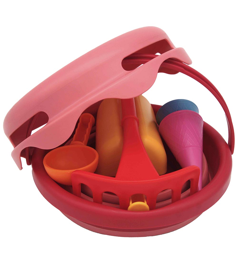Compact Toys Strandset - 7 Onderdelen - Rood