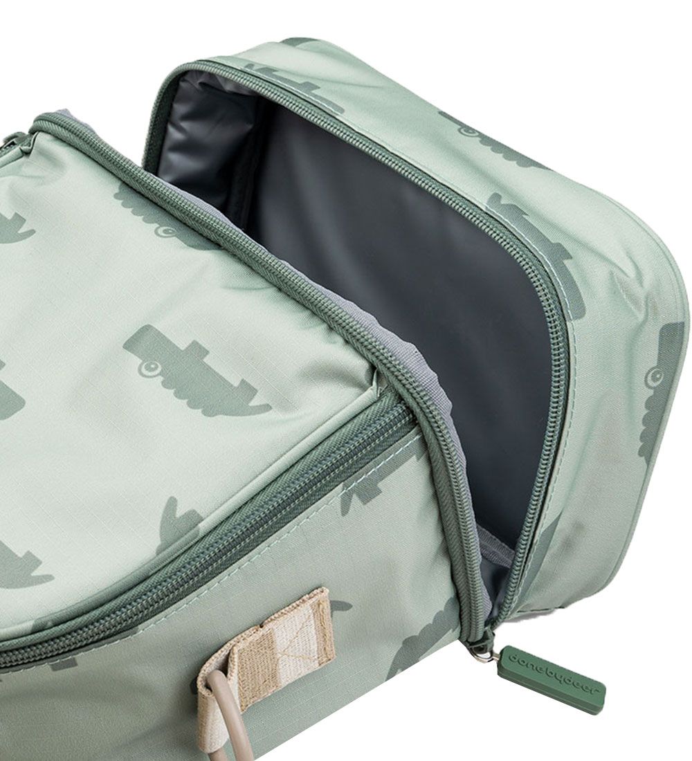 Done by Deer Cooler Bag - Isolated - Croco Green