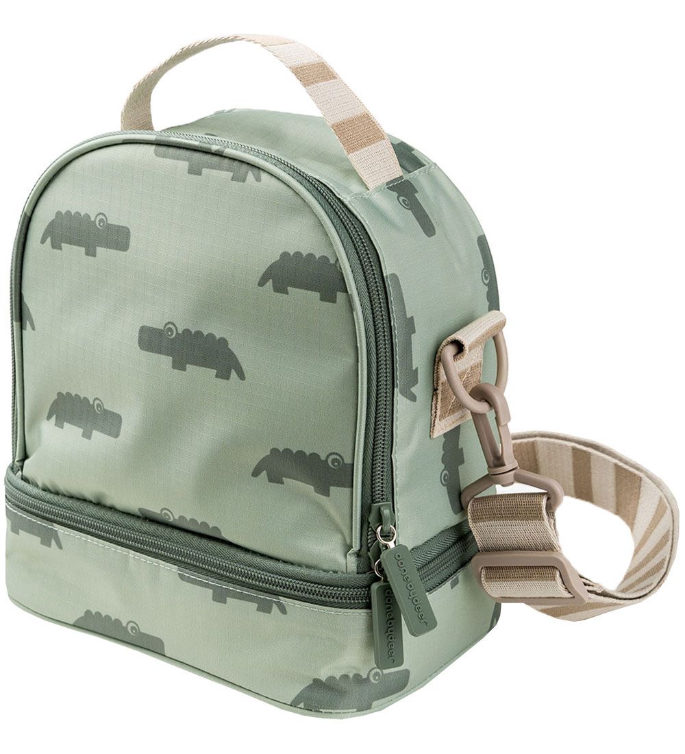 Done by Deer Cooler Bag - Isolated - Croco Green